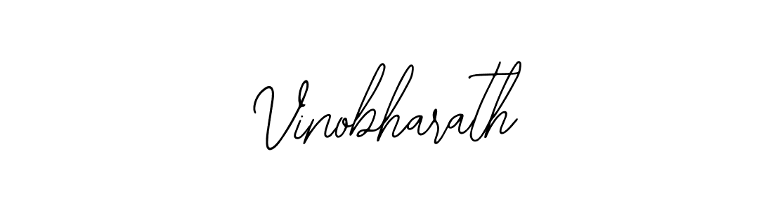 if you are searching for the best signature style for your name Vinobharath. so please give up your signature search. here we have designed multiple signature styles  using Bearetta-2O07w. Vinobharath signature style 12 images and pictures png