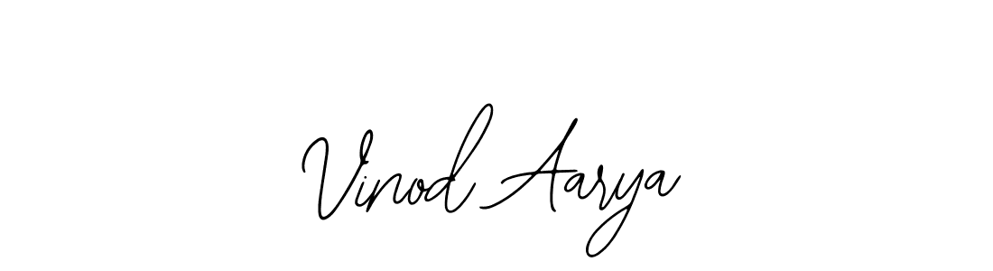 The best way (Bearetta-2O07w) to make a short signature is to pick only two or three words in your name. The name Vinod Aarya include a total of six letters. For converting this name. Vinod Aarya signature style 12 images and pictures png