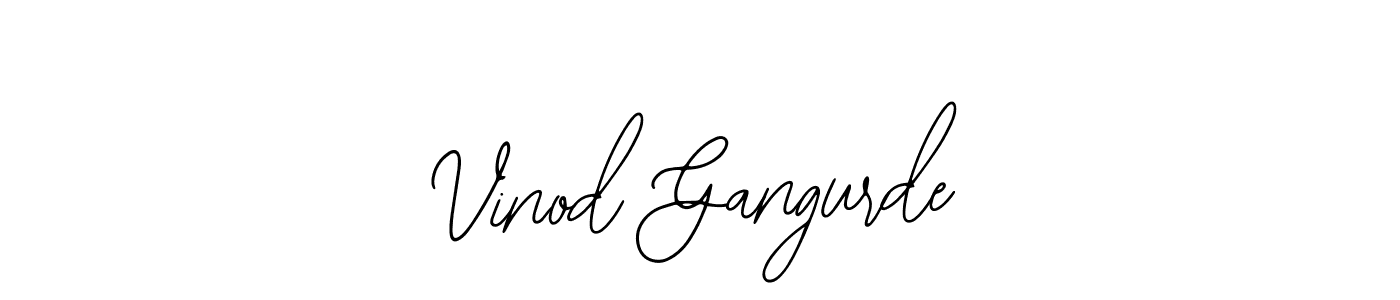 Design your own signature with our free online signature maker. With this signature software, you can create a handwritten (Bearetta-2O07w) signature for name Vinod Gangurde. Vinod Gangurde signature style 12 images and pictures png