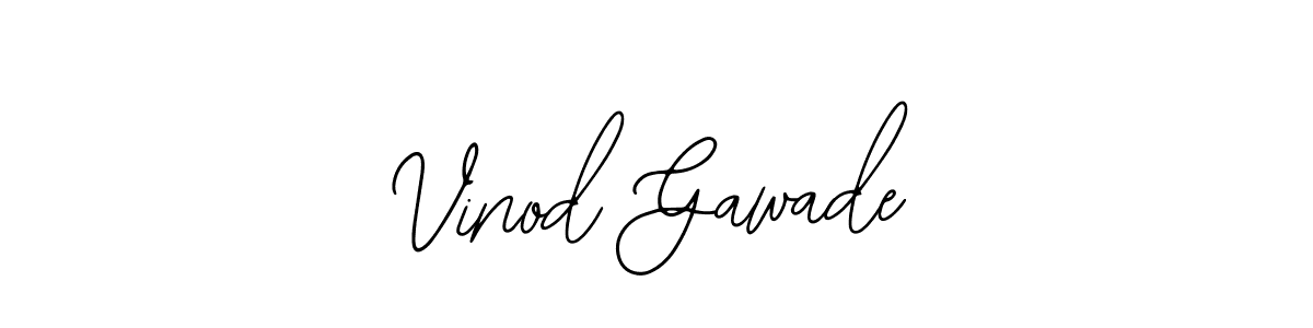 Make a beautiful signature design for name Vinod Gawade. Use this online signature maker to create a handwritten signature for free. Vinod Gawade signature style 12 images and pictures png