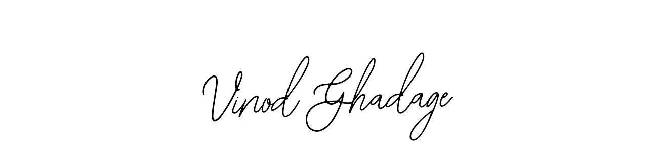 Also You can easily find your signature by using the search form. We will create Vinod Ghadage name handwritten signature images for you free of cost using Bearetta-2O07w sign style. Vinod Ghadage signature style 12 images and pictures png