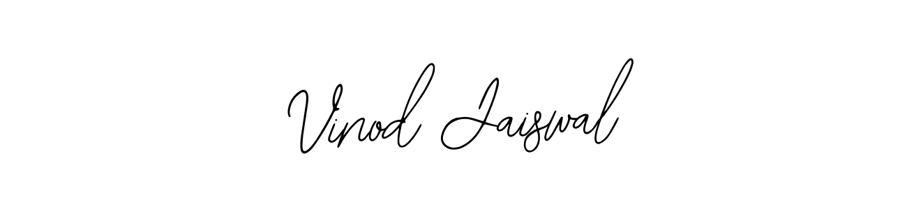 Make a beautiful signature design for name Vinod Jaiswal. With this signature (Bearetta-2O07w) style, you can create a handwritten signature for free. Vinod Jaiswal signature style 12 images and pictures png