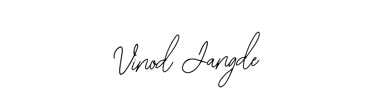 Make a beautiful signature design for name Vinod Jangde. With this signature (Bearetta-2O07w) style, you can create a handwritten signature for free. Vinod Jangde signature style 12 images and pictures png