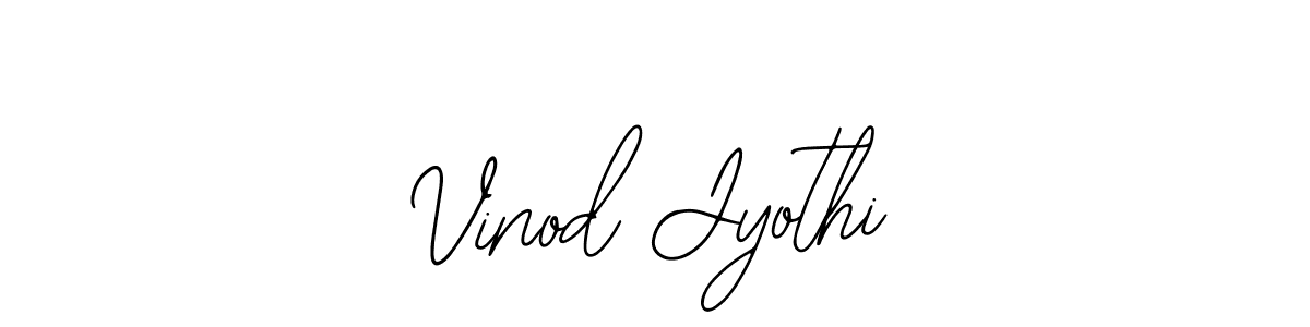 Make a beautiful signature design for name Vinod Jyothi. Use this online signature maker to create a handwritten signature for free. Vinod Jyothi signature style 12 images and pictures png