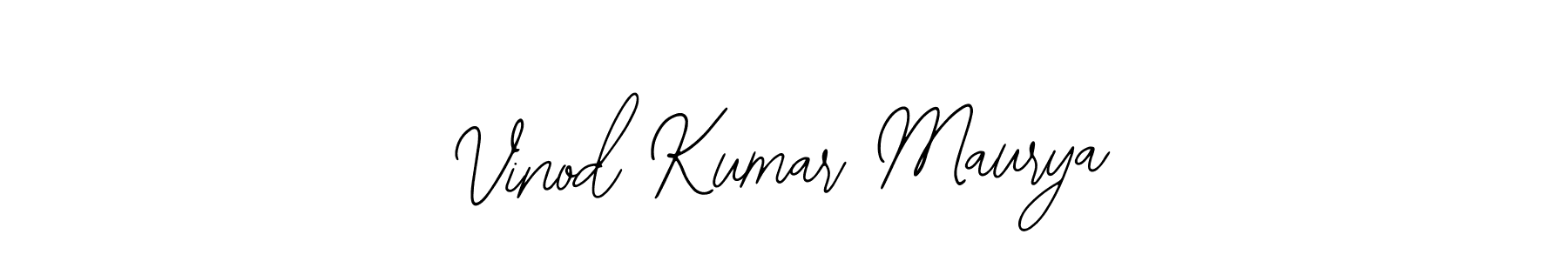 Similarly Bearetta-2O07w is the best handwritten signature design. Signature creator online .You can use it as an online autograph creator for name Vinod Kumar Maurya. Vinod Kumar Maurya signature style 12 images and pictures png