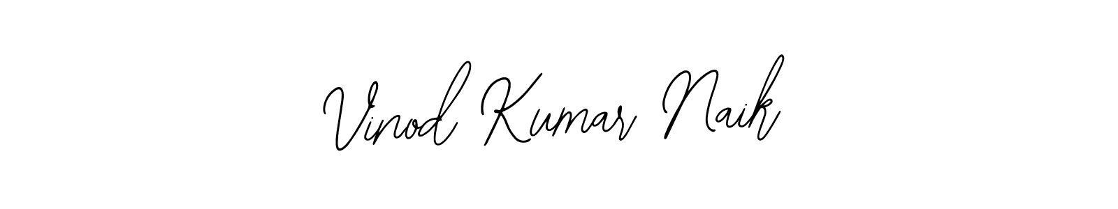 Vinod Kumar Naik stylish signature style. Best Handwritten Sign (Bearetta-2O07w) for my name. Handwritten Signature Collection Ideas for my name Vinod Kumar Naik. Vinod Kumar Naik signature style 12 images and pictures png