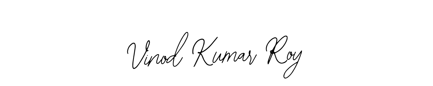 Similarly Bearetta-2O07w is the best handwritten signature design. Signature creator online .You can use it as an online autograph creator for name Vinod Kumar Roy. Vinod Kumar Roy signature style 12 images and pictures png