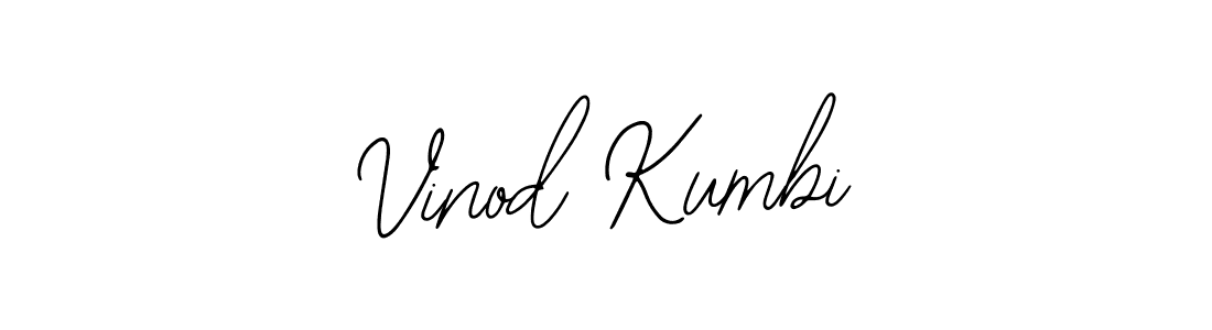 Make a beautiful signature design for name Vinod Kumbi. With this signature (Bearetta-2O07w) style, you can create a handwritten signature for free. Vinod Kumbi signature style 12 images and pictures png