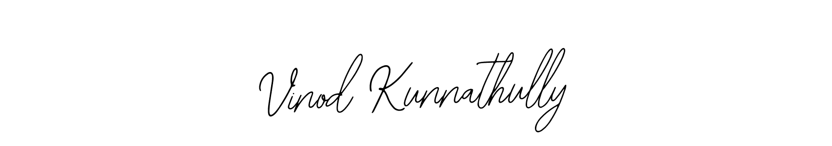 You can use this online signature creator to create a handwritten signature for the name Vinod Kunnathully. This is the best online autograph maker. Vinod Kunnathully signature style 12 images and pictures png