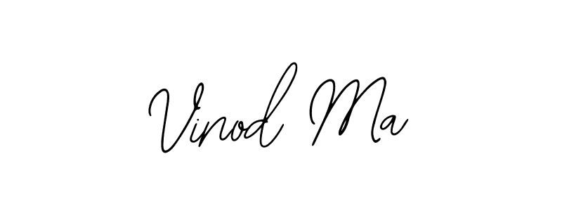 if you are searching for the best signature style for your name Vinod Ma. so please give up your signature search. here we have designed multiple signature styles  using Bearetta-2O07w. Vinod Ma signature style 12 images and pictures png