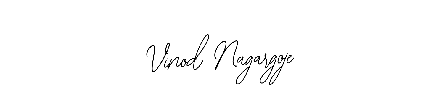 Make a short Vinod Nagargoje signature style. Manage your documents anywhere anytime using Bearetta-2O07w. Create and add eSignatures, submit forms, share and send files easily. Vinod Nagargoje signature style 12 images and pictures png