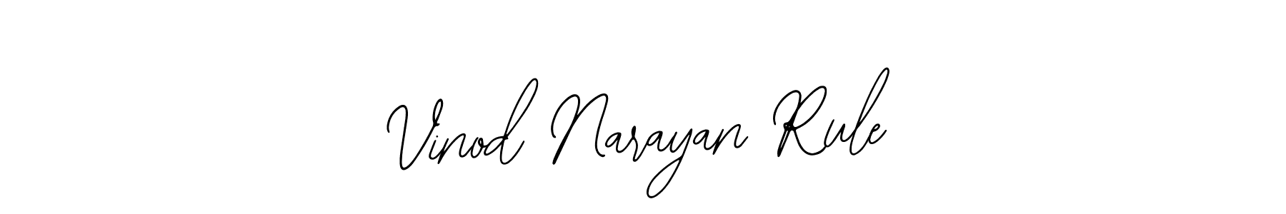 It looks lik you need a new signature style for name Vinod Narayan Rule. Design unique handwritten (Bearetta-2O07w) signature with our free signature maker in just a few clicks. Vinod Narayan Rule signature style 12 images and pictures png