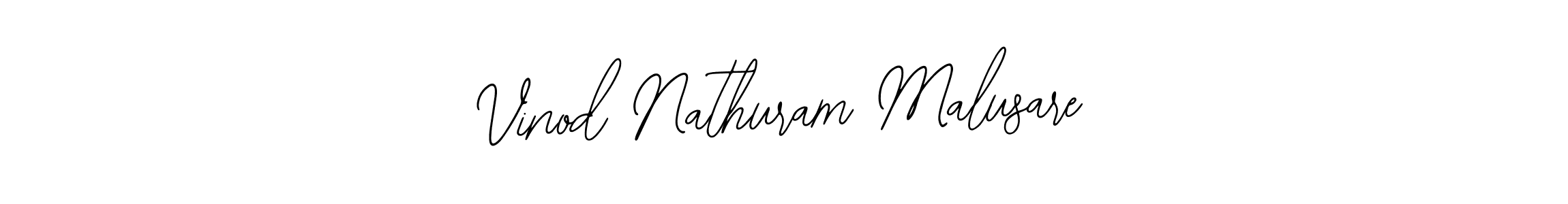 Use a signature maker to create a handwritten signature online. With this signature software, you can design (Bearetta-2O07w) your own signature for name Vinod Nathuram Malusare. Vinod Nathuram Malusare signature style 12 images and pictures png