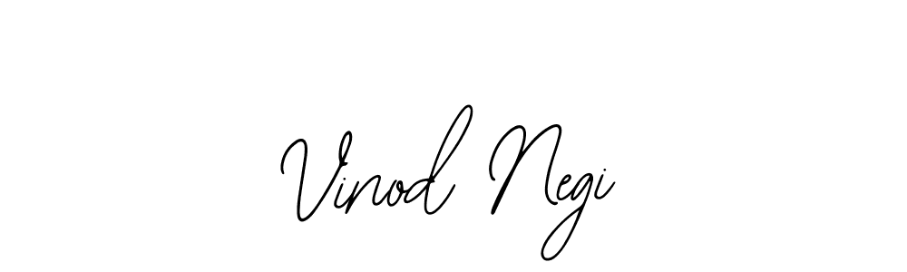 Use a signature maker to create a handwritten signature online. With this signature software, you can design (Bearetta-2O07w) your own signature for name Vinod Negi. Vinod Negi signature style 12 images and pictures png