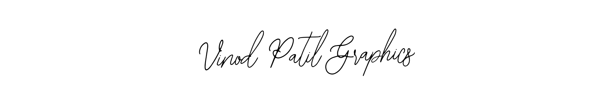 Use a signature maker to create a handwritten signature online. With this signature software, you can design (Bearetta-2O07w) your own signature for name Vinod Patil Graphics. Vinod Patil Graphics signature style 12 images and pictures png