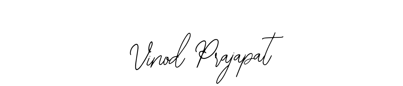 This is the best signature style for the Vinod Prajapat name. Also you like these signature font (Bearetta-2O07w). Mix name signature. Vinod Prajapat signature style 12 images and pictures png