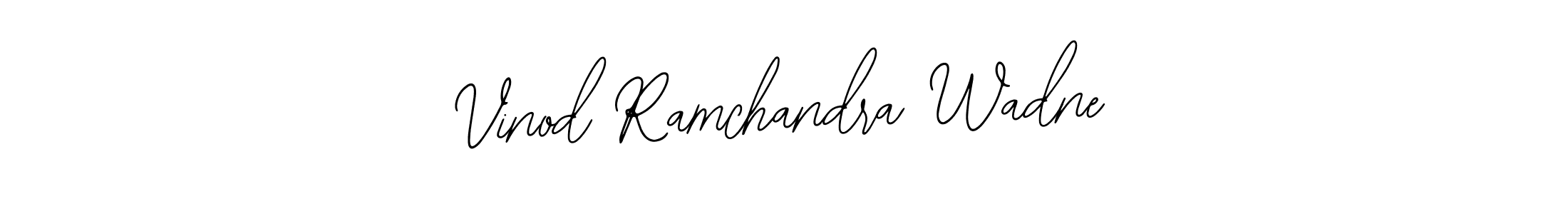 Create a beautiful signature design for name Vinod Ramchandra Wadne. With this signature (Bearetta-2O07w) fonts, you can make a handwritten signature for free. Vinod Ramchandra Wadne signature style 12 images and pictures png