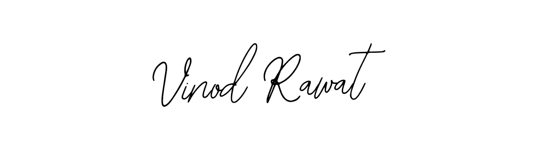 Design your own signature with our free online signature maker. With this signature software, you can create a handwritten (Bearetta-2O07w) signature for name Vinod Rawat. Vinod Rawat signature style 12 images and pictures png