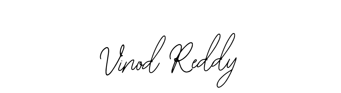 Use a signature maker to create a handwritten signature online. With this signature software, you can design (Bearetta-2O07w) your own signature for name Vinod Reddy. Vinod Reddy signature style 12 images and pictures png
