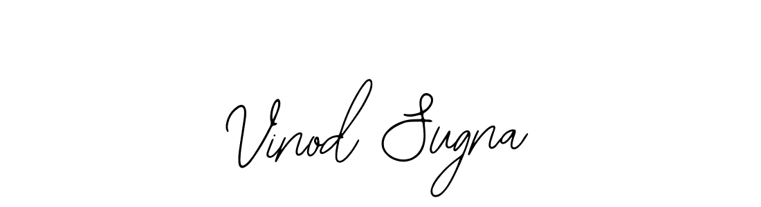 It looks lik you need a new signature style for name Vinod Sugna. Design unique handwritten (Bearetta-2O07w) signature with our free signature maker in just a few clicks. Vinod Sugna signature style 12 images and pictures png