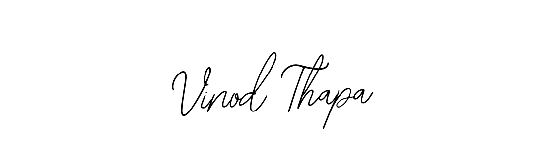 if you are searching for the best signature style for your name Vinod Thapa. so please give up your signature search. here we have designed multiple signature styles  using Bearetta-2O07w. Vinod Thapa signature style 12 images and pictures png