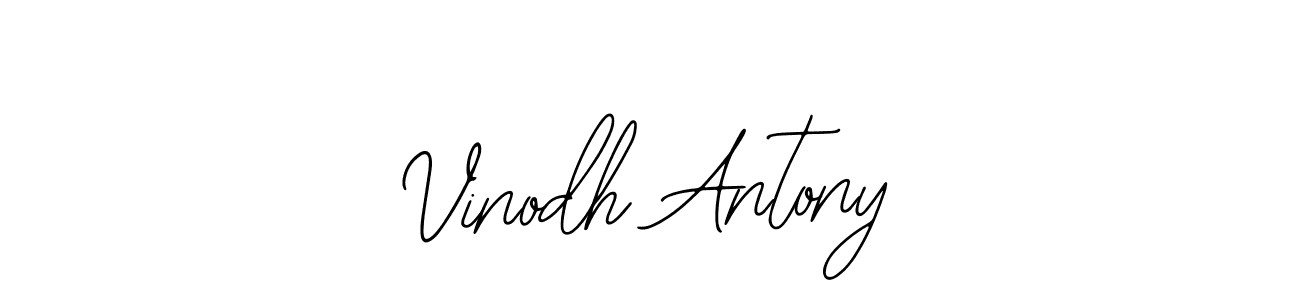 Similarly Bearetta-2O07w is the best handwritten signature design. Signature creator online .You can use it as an online autograph creator for name Vinodh Antony. Vinodh Antony signature style 12 images and pictures png