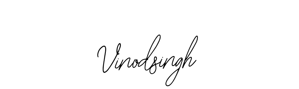 Make a beautiful signature design for name Vinodsingh. With this signature (Bearetta-2O07w) style, you can create a handwritten signature for free. Vinodsingh signature style 12 images and pictures png