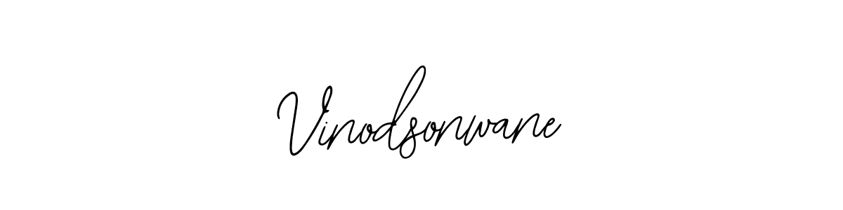 Vinodsonwane stylish signature style. Best Handwritten Sign (Bearetta-2O07w) for my name. Handwritten Signature Collection Ideas for my name Vinodsonwane. Vinodsonwane signature style 12 images and pictures png