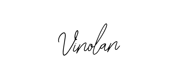 It looks lik you need a new signature style for name Vinolan. Design unique handwritten (Bearetta-2O07w) signature with our free signature maker in just a few clicks. Vinolan signature style 12 images and pictures png