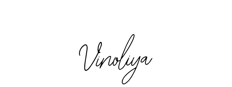 Vinoliya stylish signature style. Best Handwritten Sign (Bearetta-2O07w) for my name. Handwritten Signature Collection Ideas for my name Vinoliya. Vinoliya signature style 12 images and pictures png