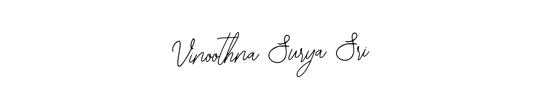 Design your own signature with our free online signature maker. With this signature software, you can create a handwritten (Bearetta-2O07w) signature for name Vinoothna Surya Sri. Vinoothna Surya Sri signature style 12 images and pictures png