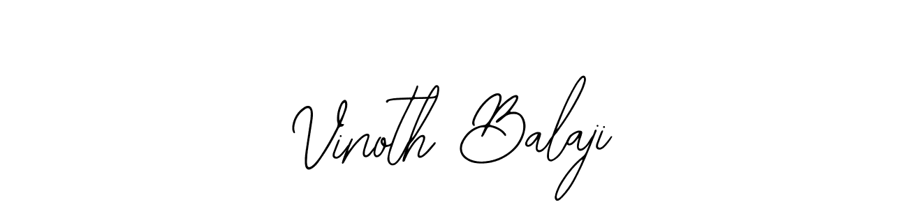 Make a short Vinoth Balaji signature style. Manage your documents anywhere anytime using Bearetta-2O07w. Create and add eSignatures, submit forms, share and send files easily. Vinoth Balaji signature style 12 images and pictures png