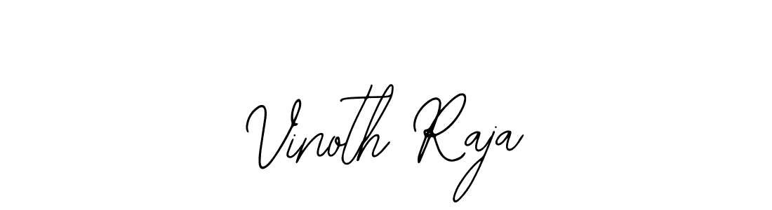 Also we have Vinoth Raja name is the best signature style. Create professional handwritten signature collection using Bearetta-2O07w autograph style. Vinoth Raja signature style 12 images and pictures png