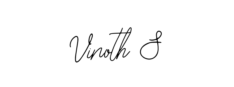 Once you've used our free online signature maker to create your best signature Bearetta-2O07w style, it's time to enjoy all of the benefits that Vinoth S name signing documents. Vinoth S signature style 12 images and pictures png