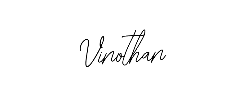 Design your own signature with our free online signature maker. With this signature software, you can create a handwritten (Bearetta-2O07w) signature for name Vinothan. Vinothan signature style 12 images and pictures png