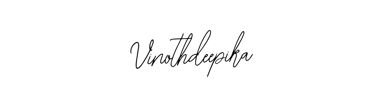 if you are searching for the best signature style for your name Vinothdeepika. so please give up your signature search. here we have designed multiple signature styles  using Bearetta-2O07w. Vinothdeepika signature style 12 images and pictures png