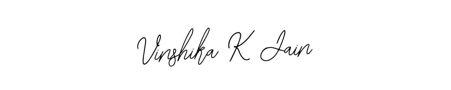 Once you've used our free online signature maker to create your best signature Bearetta-2O07w style, it's time to enjoy all of the benefits that Vinshika K Jain name signing documents. Vinshika K Jain signature style 12 images and pictures png
