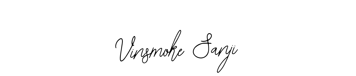 Make a beautiful signature design for name Vinsmoke Sanji. Use this online signature maker to create a handwritten signature for free. Vinsmoke Sanji signature style 12 images and pictures png