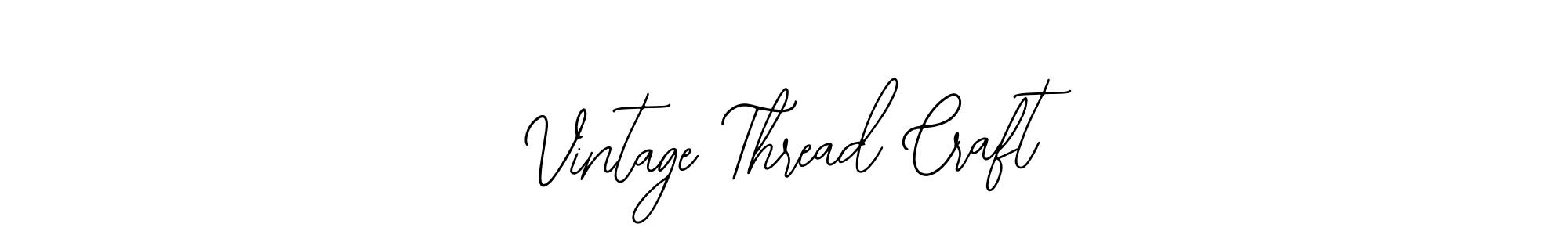 The best way (Bearetta-2O07w) to make a short signature is to pick only two or three words in your name. The name Vintage Thread Craft include a total of six letters. For converting this name. Vintage Thread Craft signature style 12 images and pictures png