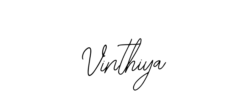 Make a beautiful signature design for name Vinthiya. With this signature (Bearetta-2O07w) style, you can create a handwritten signature for free. Vinthiya signature style 12 images and pictures png