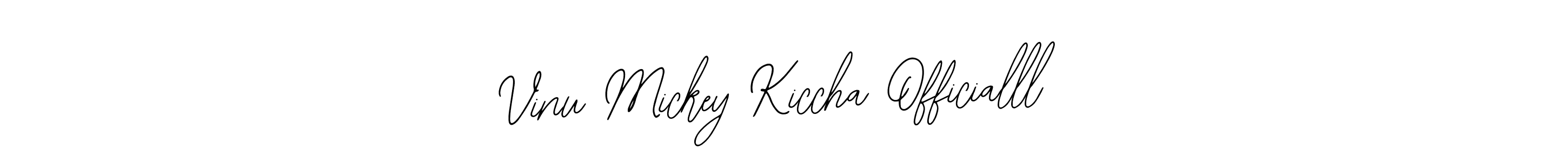 Check out images of Autograph of Vinu Mickey Kiccha Officialll name. Actor Vinu Mickey Kiccha Officialll Signature Style. Bearetta-2O07w is a professional sign style online. Vinu Mickey Kiccha Officialll signature style 12 images and pictures png
