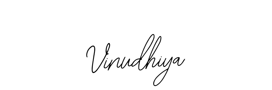 How to make Vinudhiya signature? Bearetta-2O07w is a professional autograph style. Create handwritten signature for Vinudhiya name. Vinudhiya signature style 12 images and pictures png