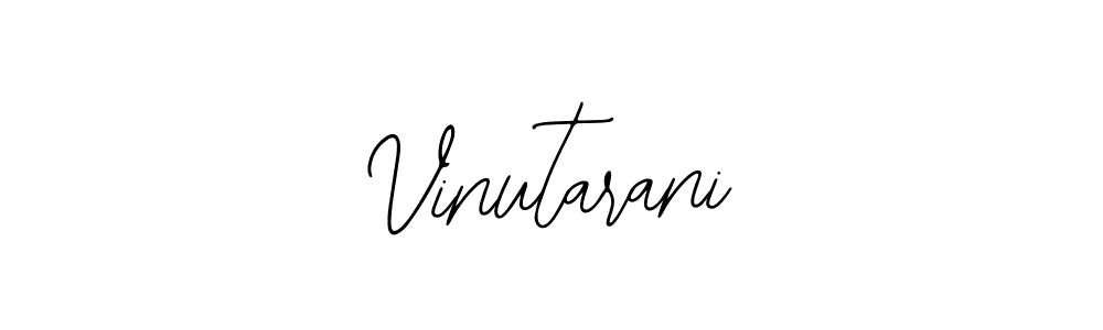 Create a beautiful signature design for name Vinutarani. With this signature (Bearetta-2O07w) fonts, you can make a handwritten signature for free. Vinutarani signature style 12 images and pictures png