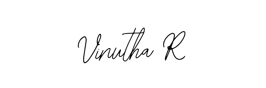 Similarly Bearetta-2O07w is the best handwritten signature design. Signature creator online .You can use it as an online autograph creator for name Vinutha R. Vinutha R signature style 12 images and pictures png