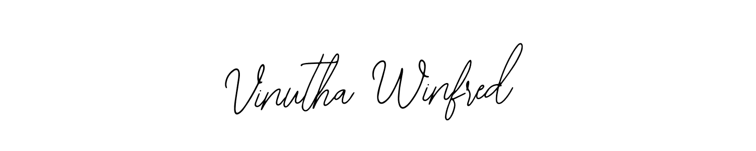 Similarly Bearetta-2O07w is the best handwritten signature design. Signature creator online .You can use it as an online autograph creator for name Vinutha Winfred. Vinutha Winfred signature style 12 images and pictures png