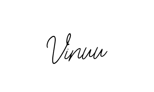 Vinuu stylish signature style. Best Handwritten Sign (Bearetta-2O07w) for my name. Handwritten Signature Collection Ideas for my name Vinuu. Vinuu signature style 12 images and pictures png