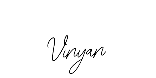 Create a beautiful signature design for name Vinyan. With this signature (Bearetta-2O07w) fonts, you can make a handwritten signature for free. Vinyan signature style 12 images and pictures png