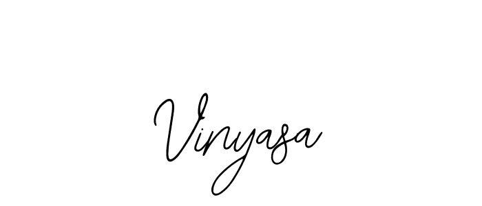 Use a signature maker to create a handwritten signature online. With this signature software, you can design (Bearetta-2O07w) your own signature for name Vinyasa. Vinyasa signature style 12 images and pictures png