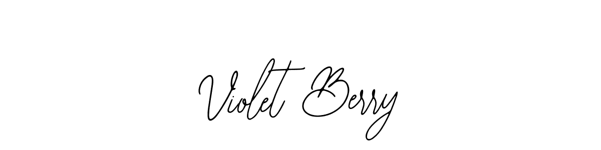Violet Berry stylish signature style. Best Handwritten Sign (Bearetta-2O07w) for my name. Handwritten Signature Collection Ideas for my name Violet Berry. Violet Berry signature style 12 images and pictures png