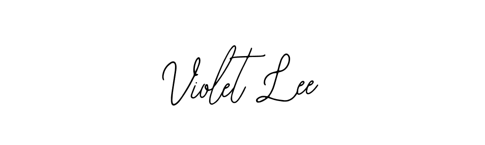 Violet Lee stylish signature style. Best Handwritten Sign (Bearetta-2O07w) for my name. Handwritten Signature Collection Ideas for my name Violet Lee. Violet Lee signature style 12 images and pictures png